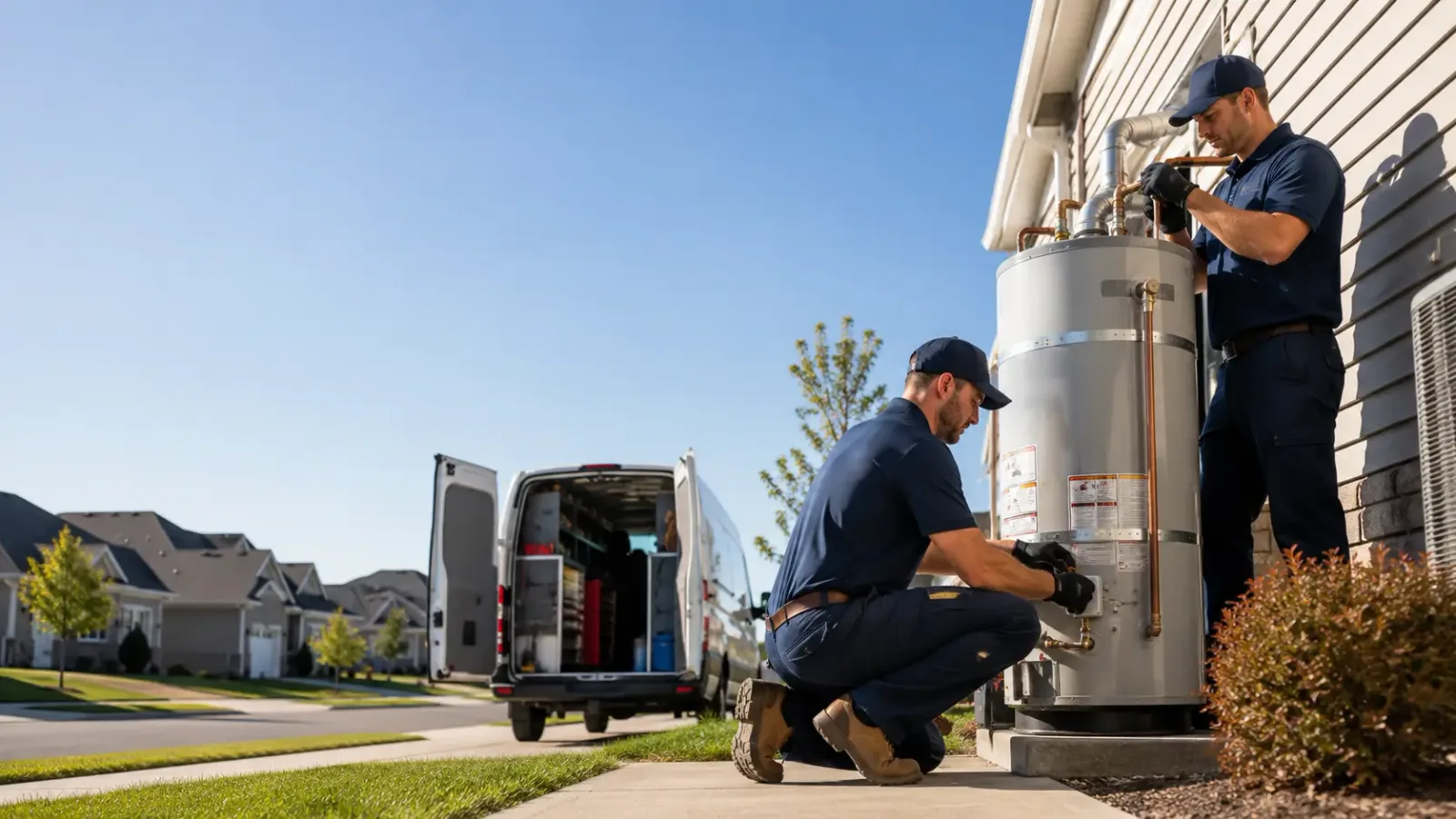 Water Heater Installation in Pipe Creek, TX